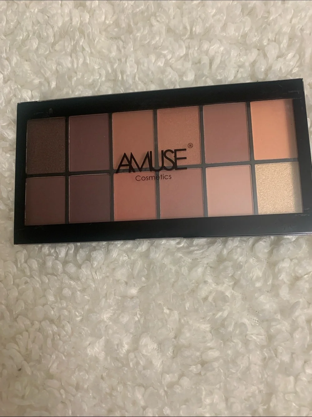 Muse Neutral & Warm Eyeshadow Duo Palette - Browns, Peach, Copper